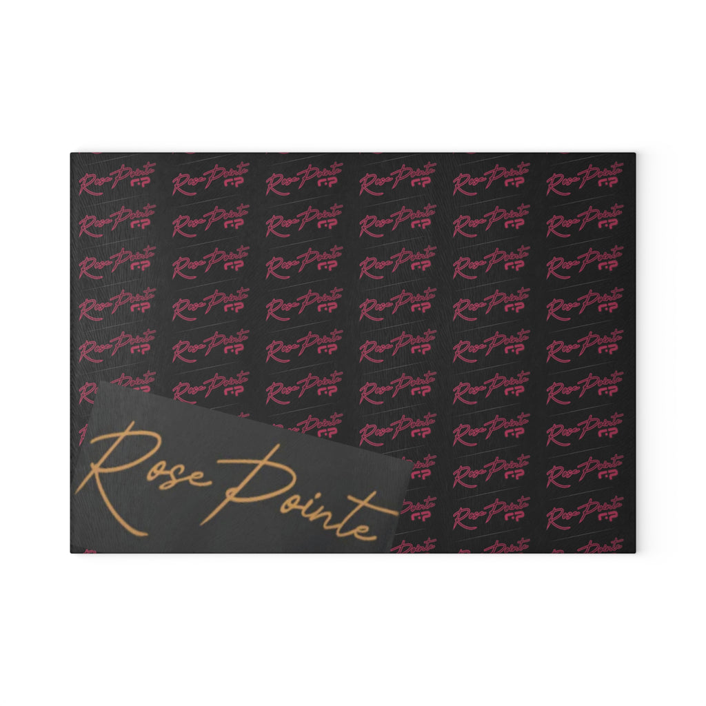 Glass Cutting Board Rosepointe