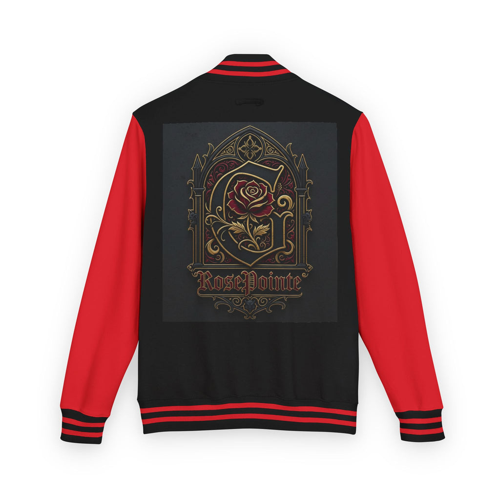 Unisex Heavyweight Letterman Jacket Glorious Rosepointe 7