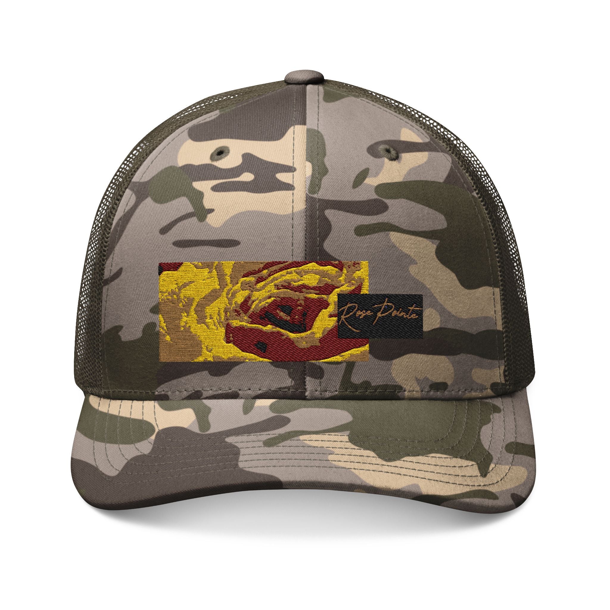 Camouflage Trucker Hat (Embroidery)
