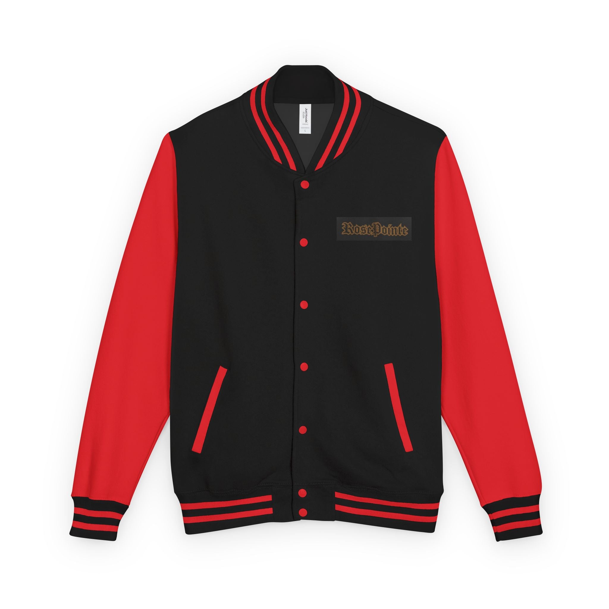 Unisex Heavyweight Letterman Jacket Glorious Rosepointe 7