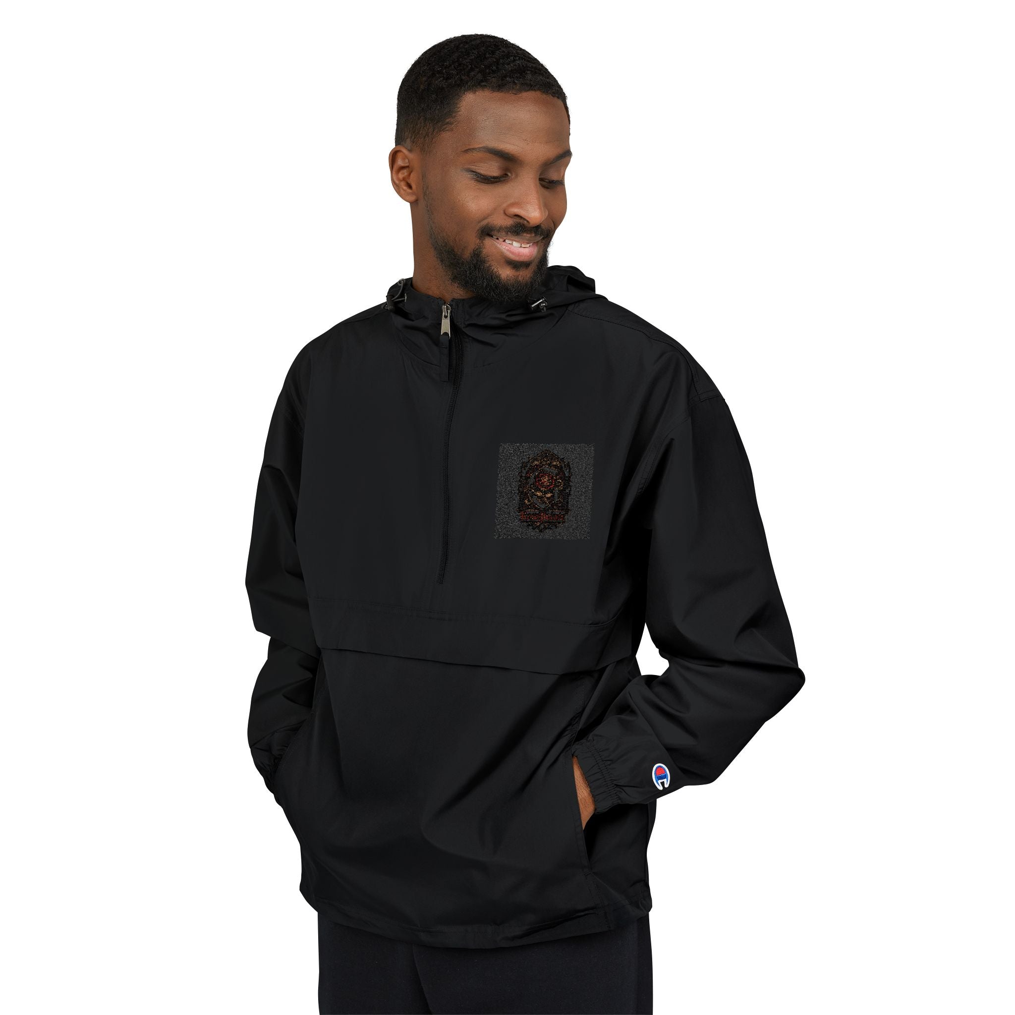 Champion collaboration Glorious Rosepointe Unisex Packable Anorak Jacket64