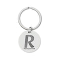 Stainless Steel Round Keychain (Engraving)