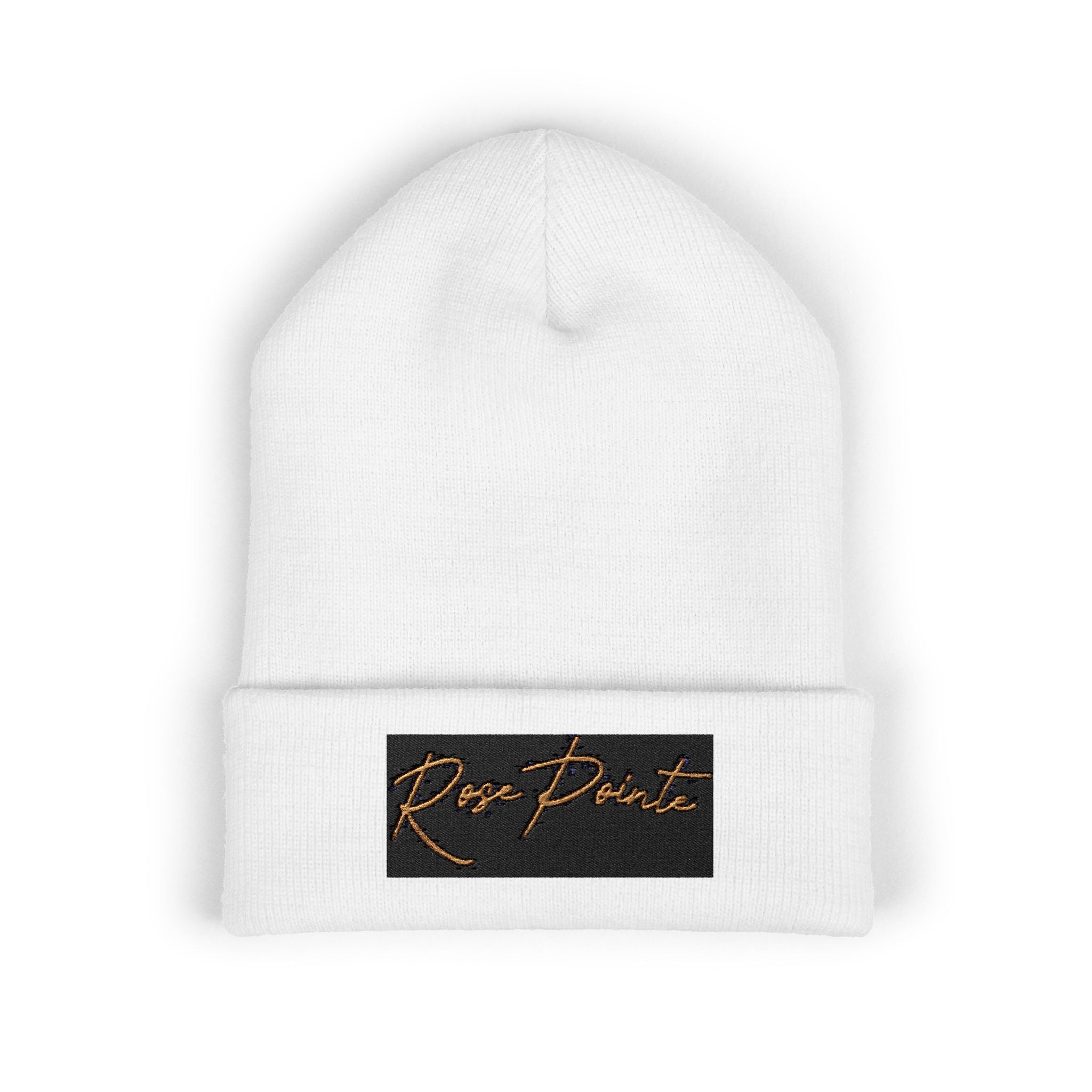 Classic Rosepointe Cuffed Beanie (Embroidery)