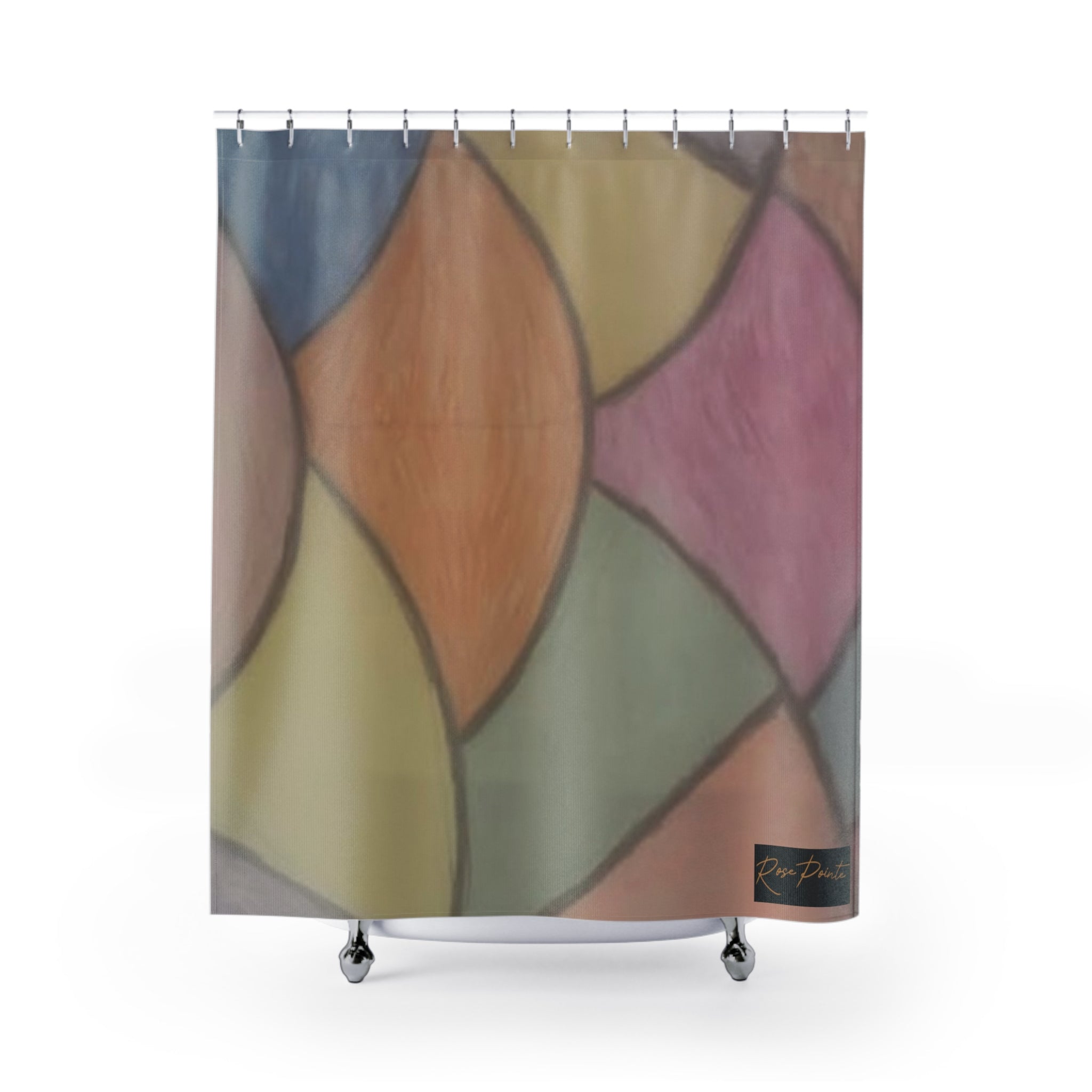Shower Curtains écaille rosepointe