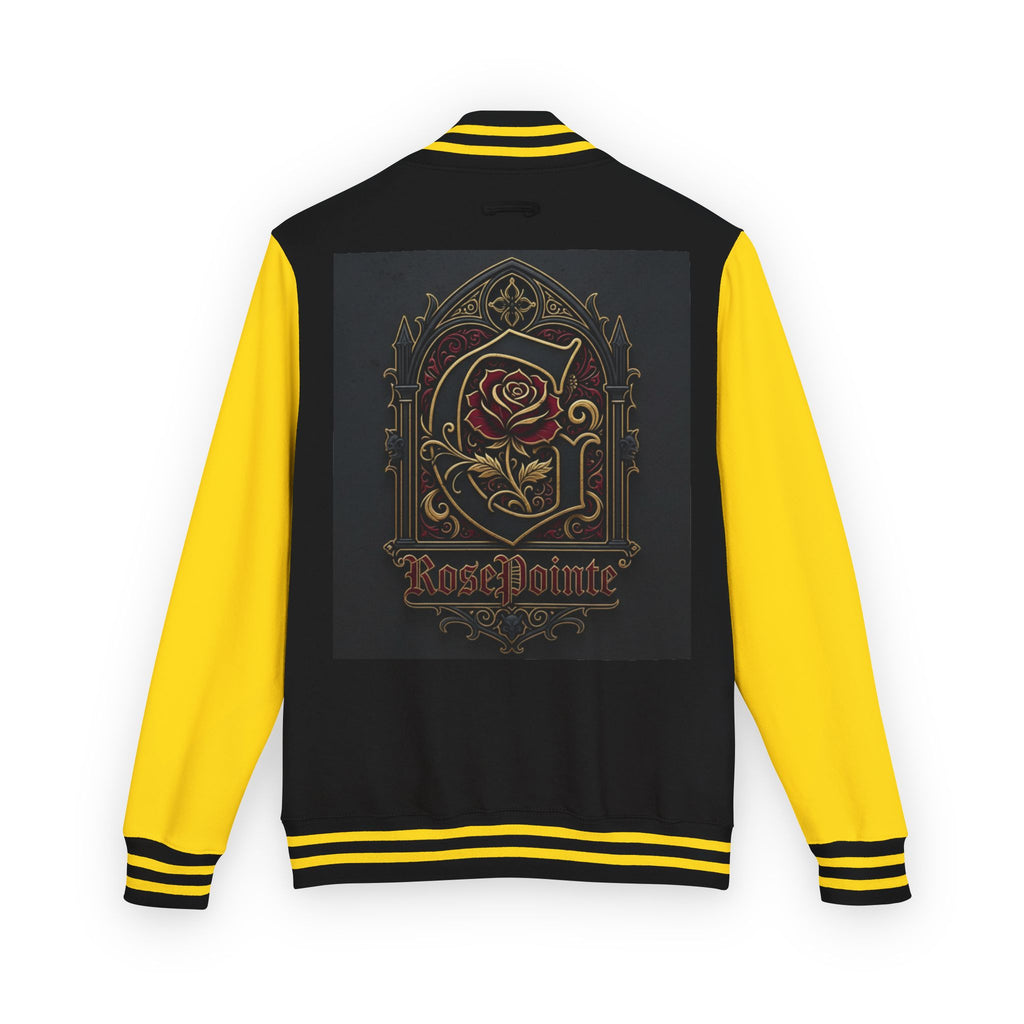 Unisex Heavyweight Letterman Jacket Glorious Rosepointe 7