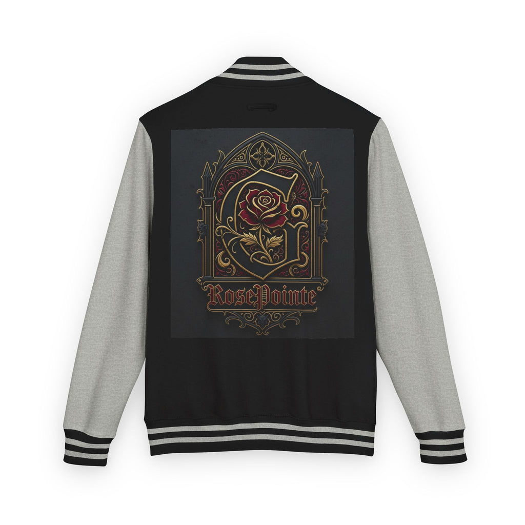 Unisex Heavyweight Letterman Jacket Glorious Rosepointe 7