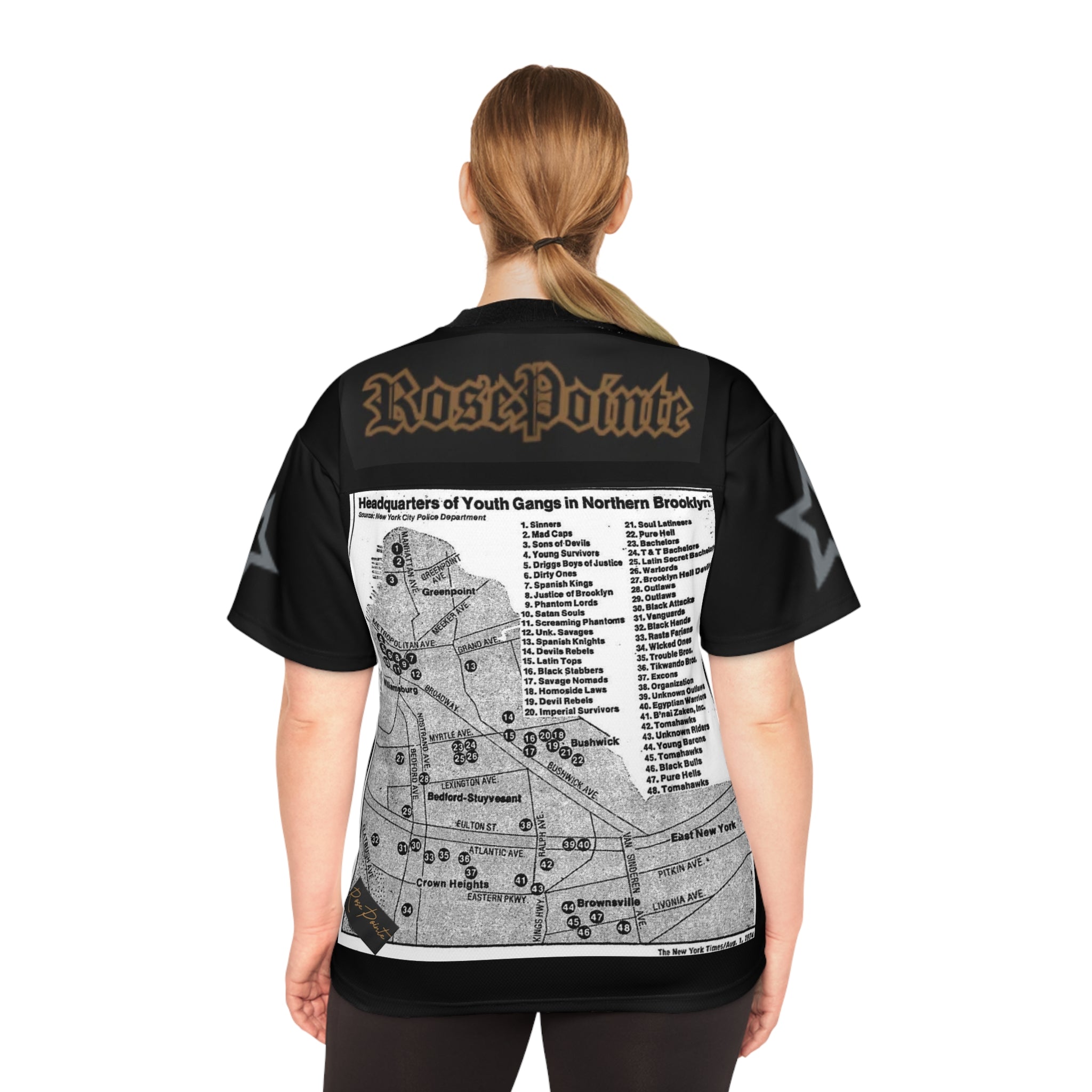 Unisex Football Jersey beta Brooklyn Rosepointe