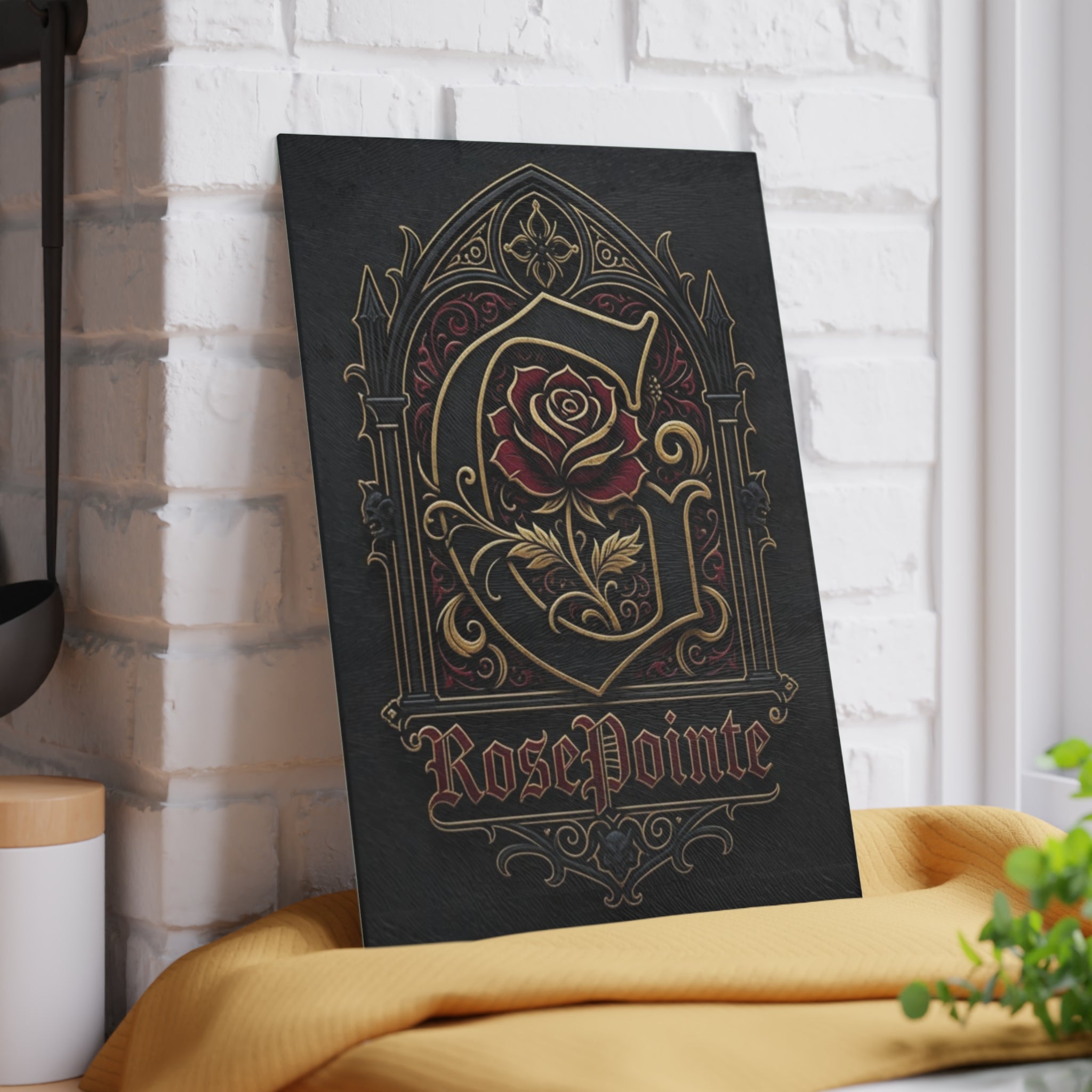 Glass Cutting Board rosepointe edition G