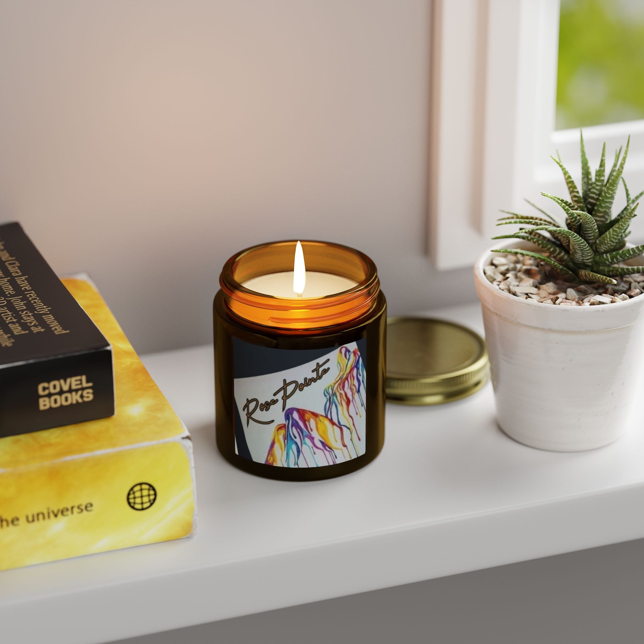 Scented Candles, Coconut Apricot Wax (4oz, 9oz)