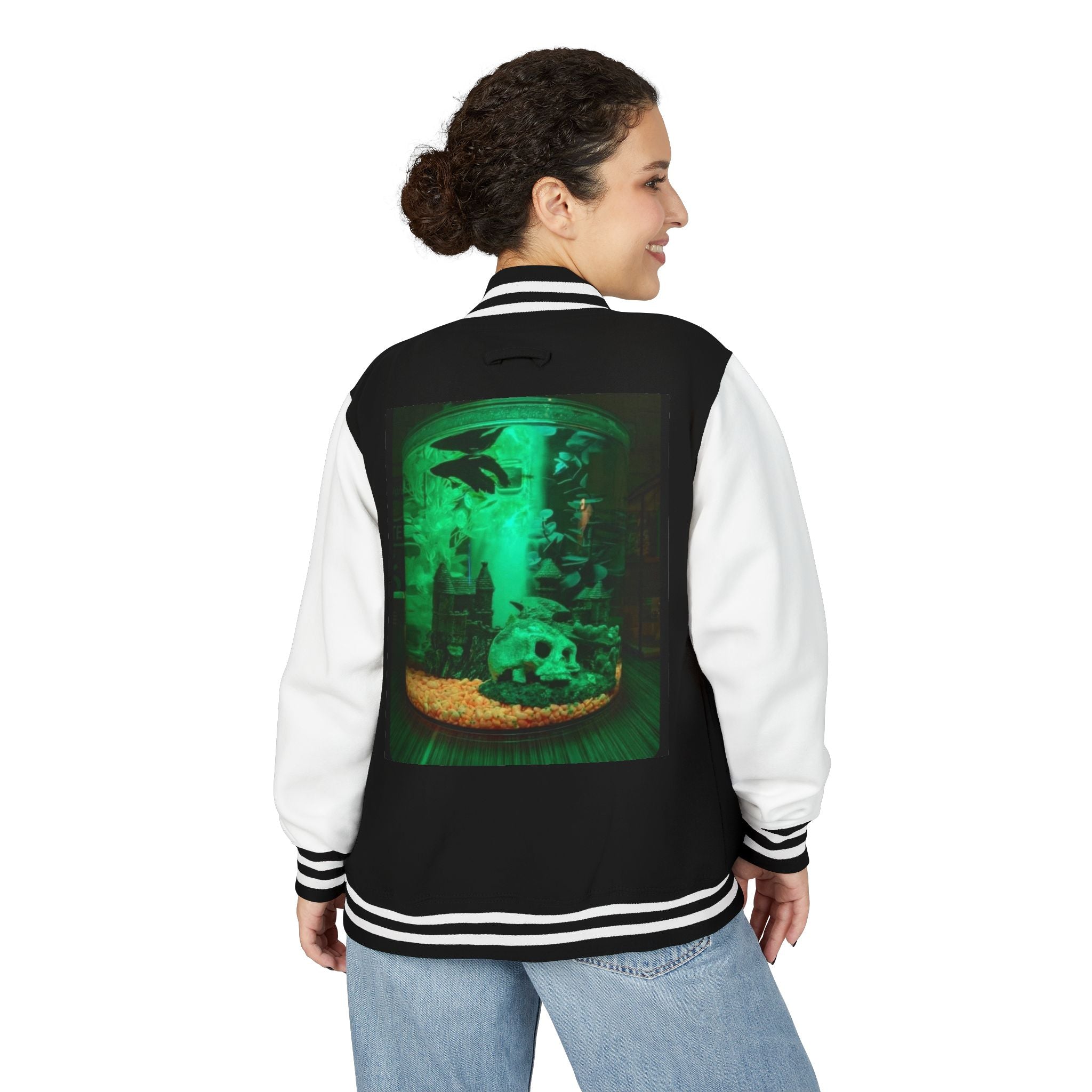 Unisex Heavyweight Letterman Jacket rosepointe