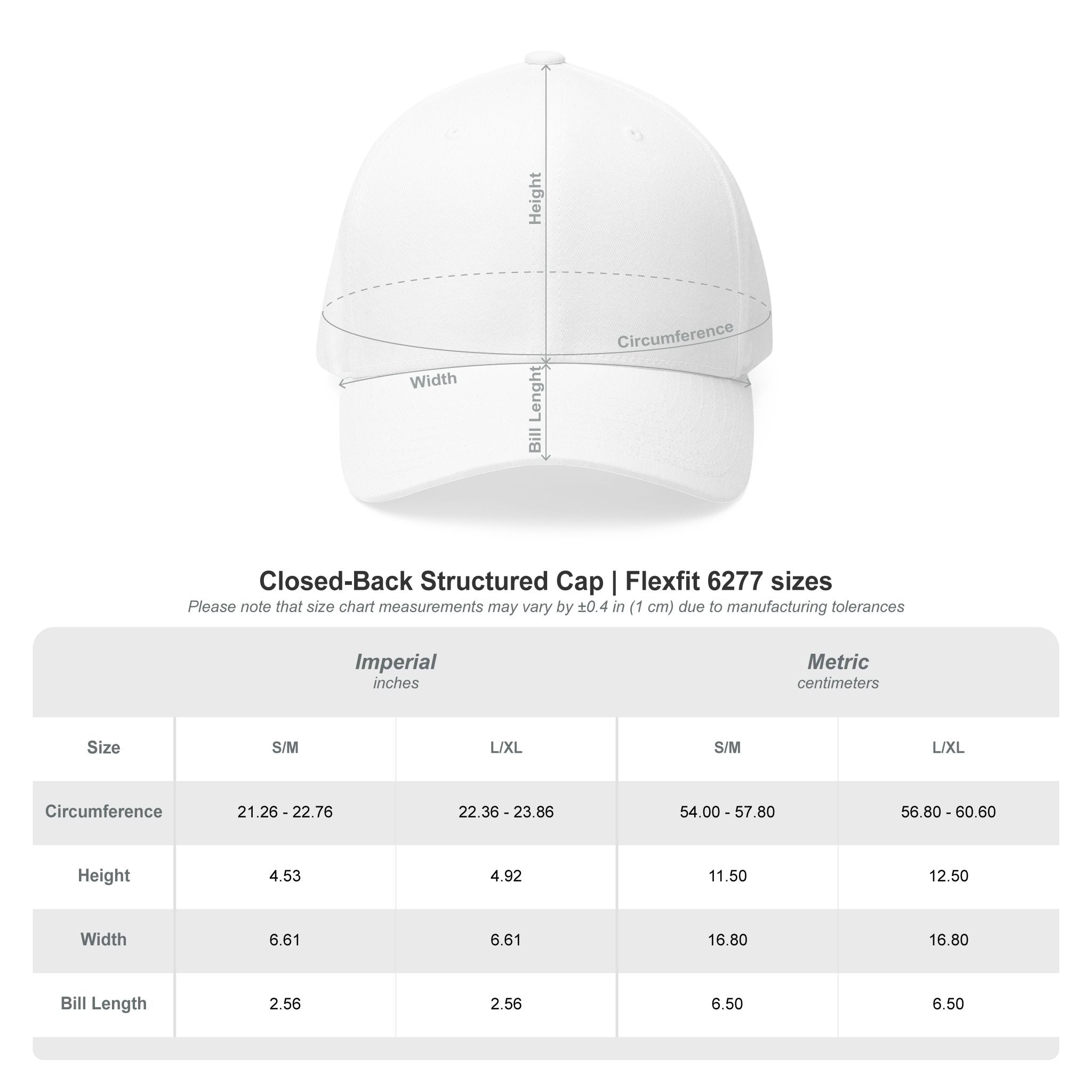 Closed-Back Rosepointe Cap (Embroidery)