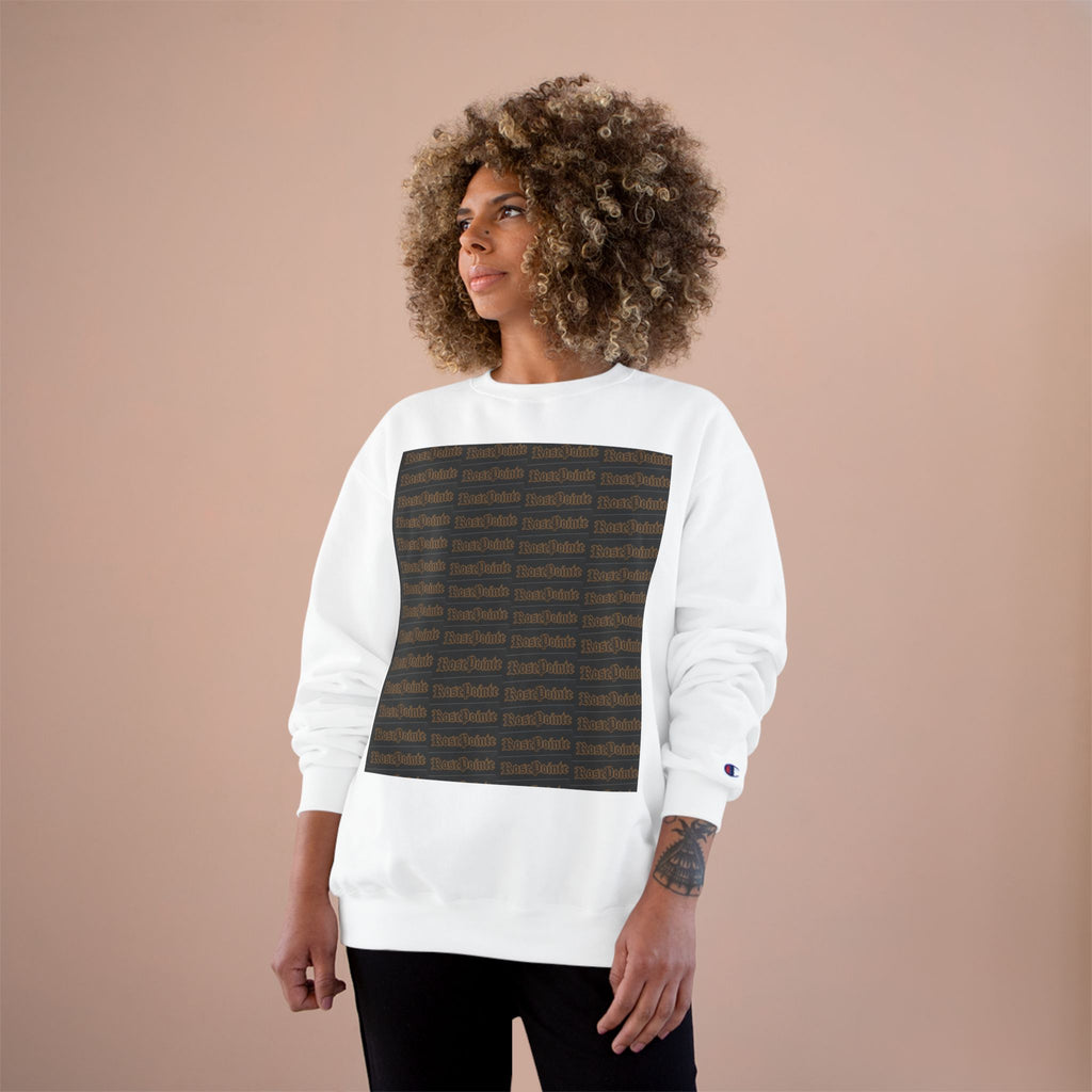 Champion collaboration rosepointe Sweatshirt moon light