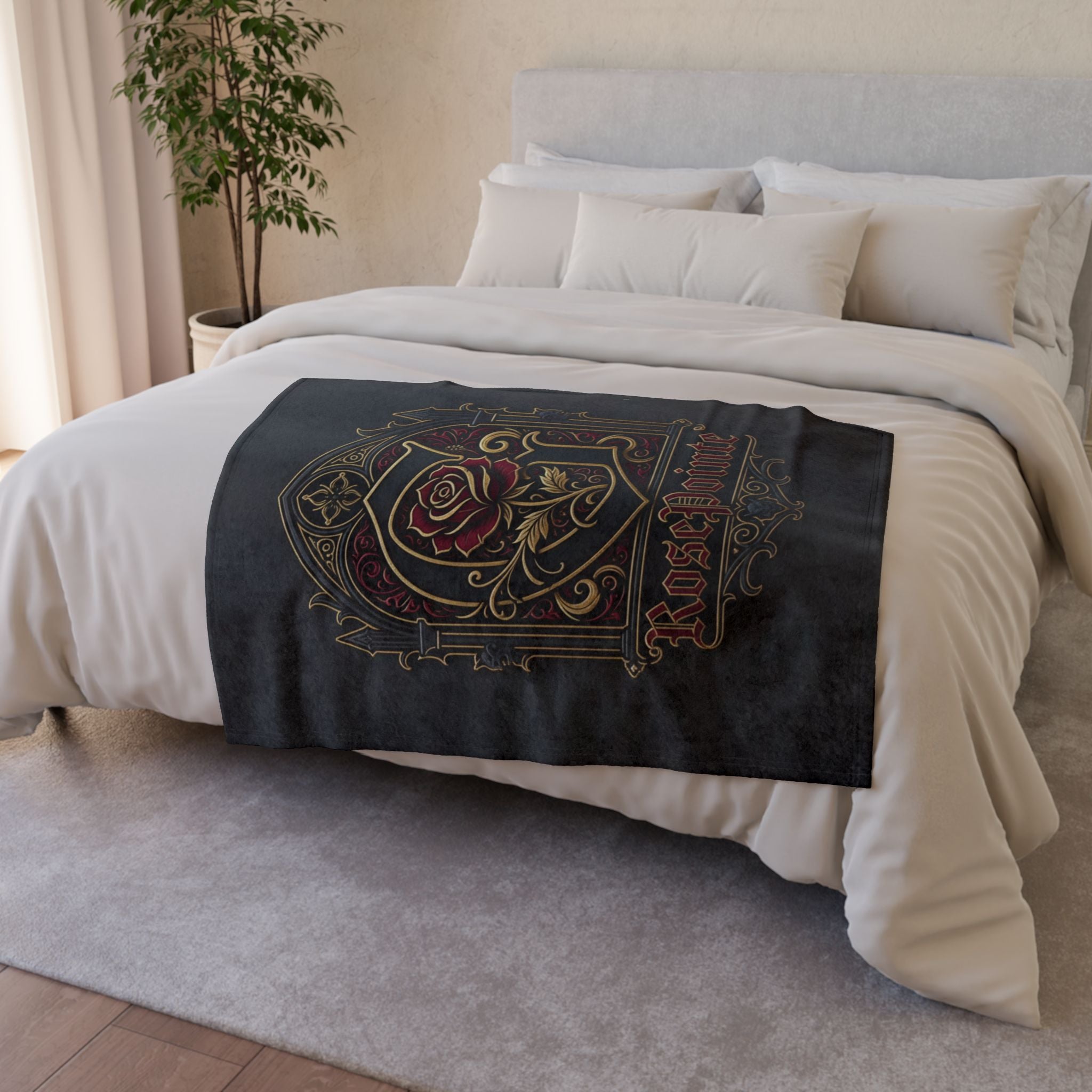 Soft Polyester Blanket Glorious Rosepointe